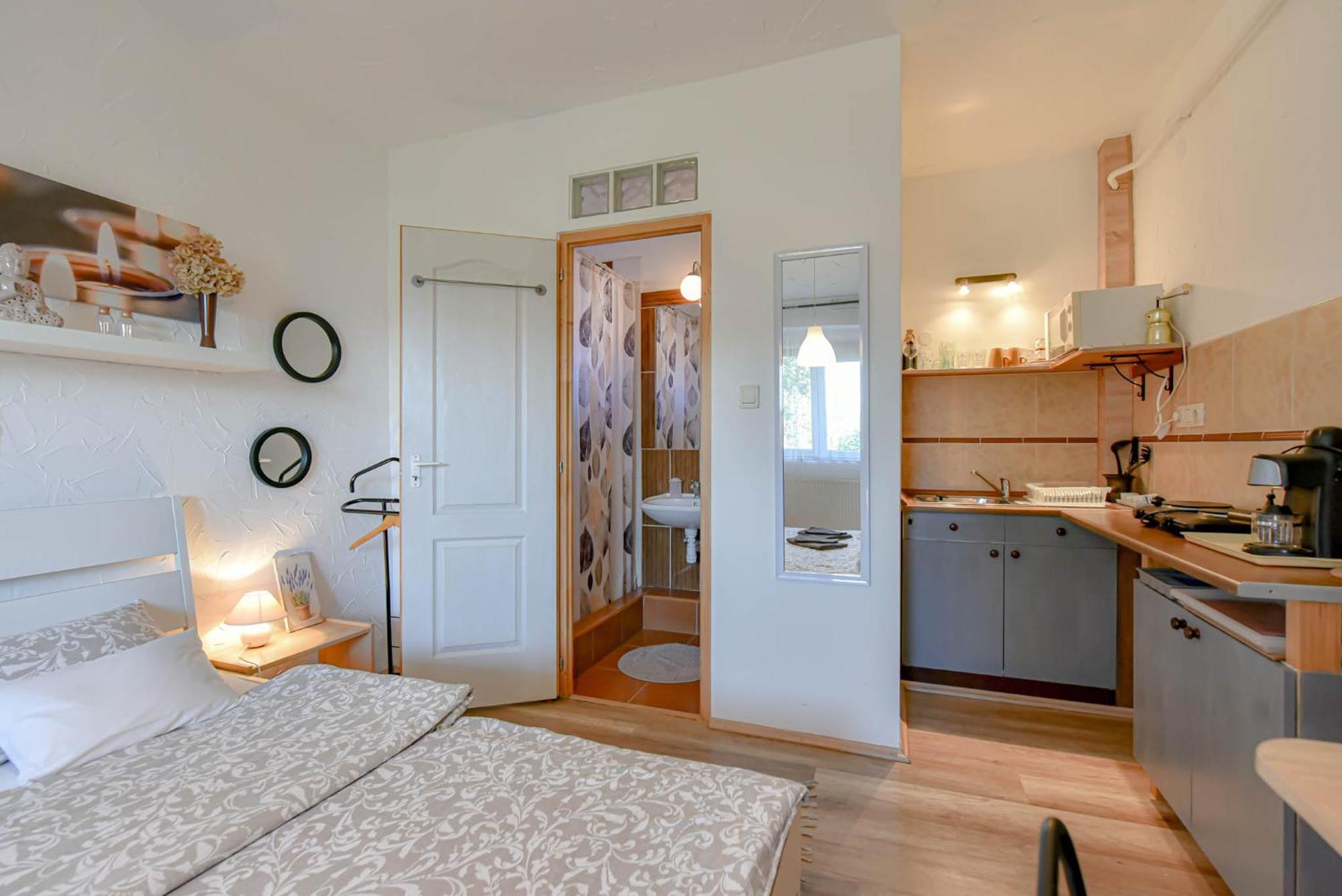Fekete Rigo Vendeghaz Apartment เอ็กแกร์ซาโลก ภายนอก รูปภาพ